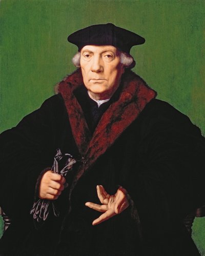 Jan Carondeletin muotokuva, n. 1550 tekijältä Jan Cornelisz Vermeyen