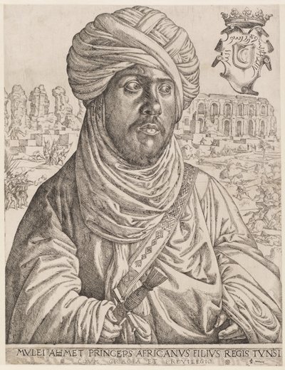 Muley Ahmedin muotokuva tekijältä Jan Cornelisz Vermeyen