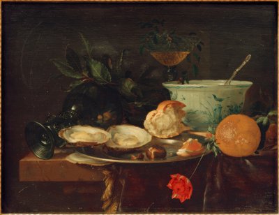 Aamiaisen asetelma tekijältä Jan Davidsz de Heem