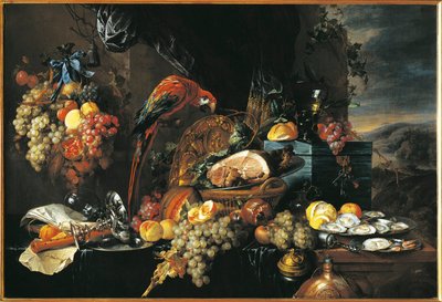 Asetelma (öljy kankaalle) tekijältä Jan Davidsz de Heem