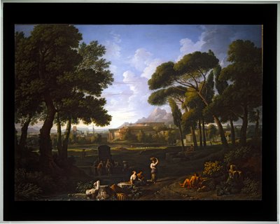 Maisema Fantasia näkymä Roomaan (kangas) tekijältä Jan Frans van (1662 1749) Bloemen