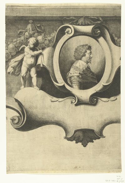 Bredan piiritys (arkki Frederik Hendrikin muotokuvalla), 1637 tekijältä Jan Gerritsz. van Bronckhorst
