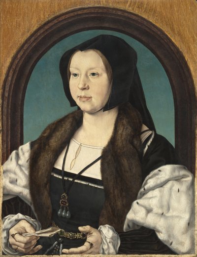 Anna de Berghesin muotokuva, n. 1526-30 tekijältä Jan Gossaert