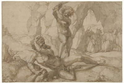 Hercules en Cacus tekijältä Jan Gossart