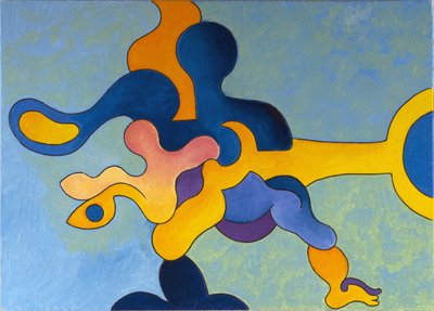 A Day Dream of Fatherhood, 2007 (öljy kankaalle) tekijältä Jan Groneberg