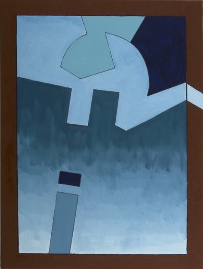 Fortress in the Morning Mist, 2008 (öljy kankaalle) tekijältä Jan Groneberg