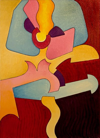 Ranskalainen Can-Can, 2007 (öljy kankaalle) tekijältä Jan Groneberg