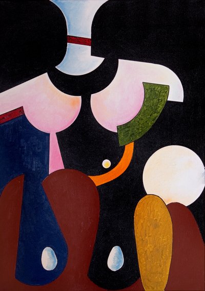 Keskiyöllä, 2007 (öljy kankaalle) tekijältä Jan Groneberg