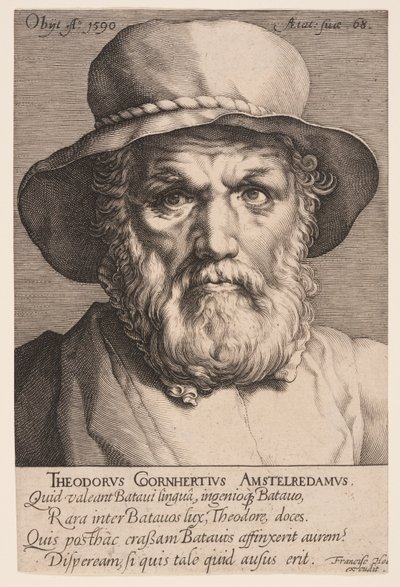 Dirck Volkertsz. Coornhert tekijältä Jan Harmensz. Muller