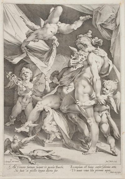 Venus ja Merkurius tekijältä Jan Harmensz. Muller