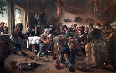 Hääjuhla tekijältä Jan Havicksz. Steen
