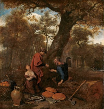 Erysichthon myy tyttärensä Mestran tekijältä Jan Havicksz. Steen