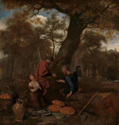 Erysichthon myy tyttärensä tekijältä Jan Havicksz. Steen
