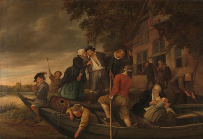 Iloista kotiinpaluuta tekijältä Jan Havicksz. Steen