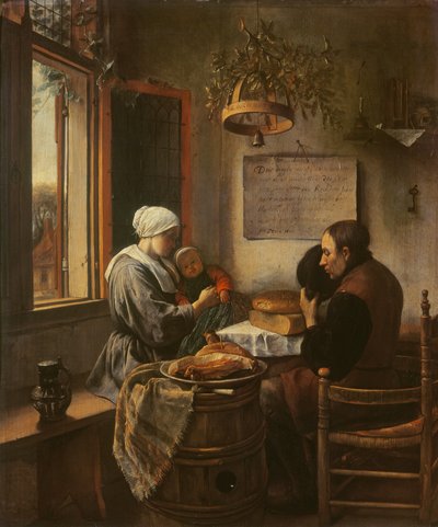 Armo ennen lihaa, 1660 tekijältä Jan Havickszoon Steen