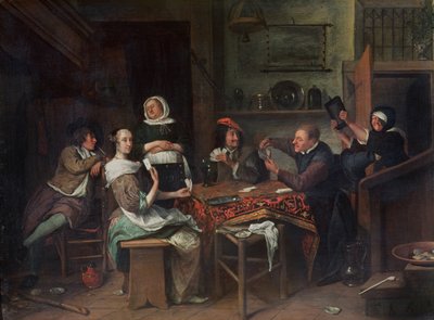 Kortinpelaajat tekijältä Jan Havickszoon Steen