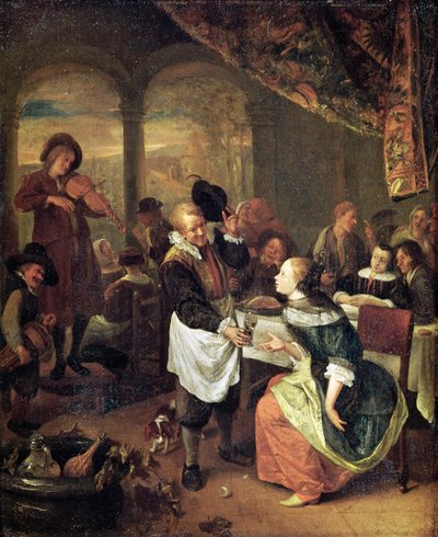 Gallant Innkeeper tekijältä Jan Havickszoon Steen