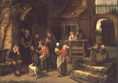 Vaeltavat muusikot (paneeli) tekijältä Jan Havickszoon Steen