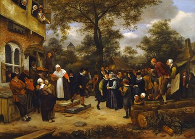 Kylän häät tekijältä Jan Havickszoon Steen