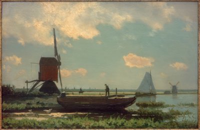 Polderlandschaft tekijältä Jan Hendrik Weissenbruch