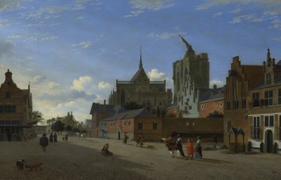 Una vista a Colònia, c. 1660 finès tekijältä Jan Heyden van der