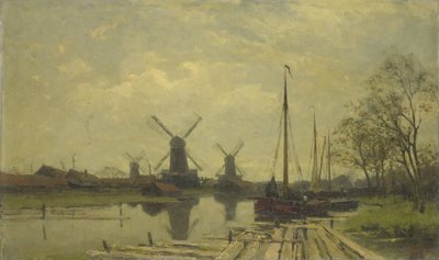 Vesitie lähellä Baarsjesiä, Amsterdam tekijältä Jan Hillebrand Wijsmuller