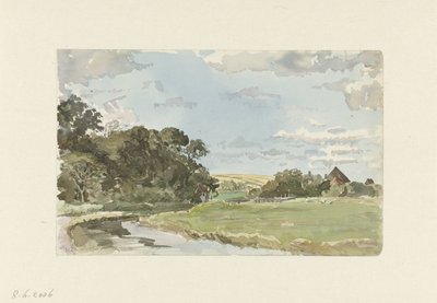 Maisema Texelillä tekijältä Jan Hoynck van Papendrecht