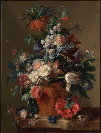 Kukkamaljakko, 1722 tekijältä Jan Huysum van