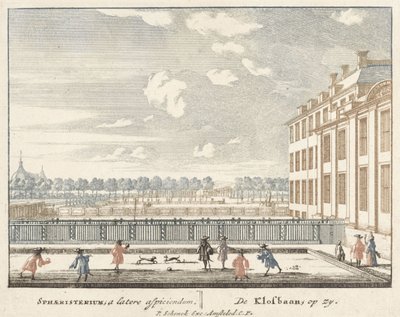 Klosbaanin peli Het Loo Palacessa, 1694-97 tekijältä Jan I van Call