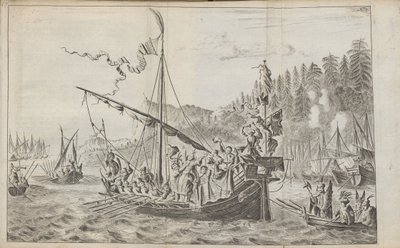 Stenka Razin: Kolme merkittävää matkaa, 1675 tekijältä Jan Jansz. Struys