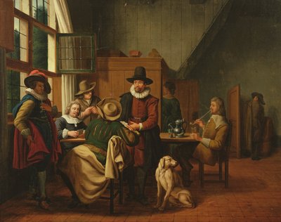 Tavernan sisustus tekijältä Jan Josef the Elder Horemans