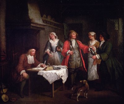 Avioliittosopimus tekijältä Jan Josef the Elder Horemans