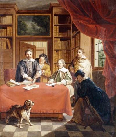 Hääsopimusten valmistelu, tekijältä Jan Josef the Younger Horemans