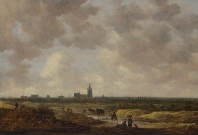 Näkymä Haagiin luoteesta, 1647. tekijältä Jan Josephsz van Goyen
