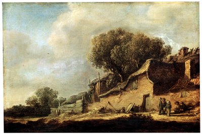 Maisema talonpojan mökillä, 1631. tekijältä Jan Josephsz van Goyen