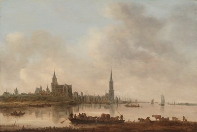 Näkymä Emmerichistä, 1645. tekijältä Jan Josephsz van Goyen