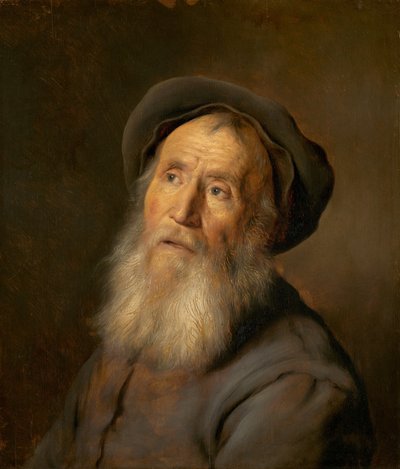 Parrakas mies baretin kanssa, n. 1630. tekijältä Jan Lievens