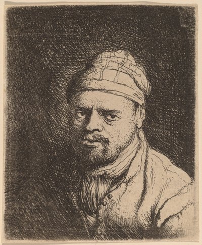 Kokin rintakuva korkkineen tekijältä Jan Lievens