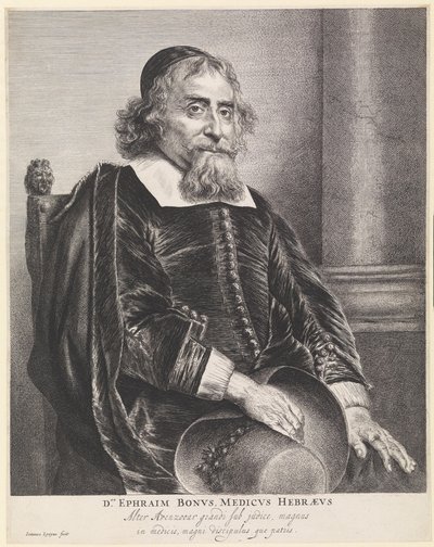 Ephraim Bonetus (1599–1665) tekijältä Jan Lievens