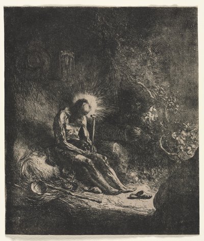 Pyhä Hieronymus tekijältä Jan Lievens