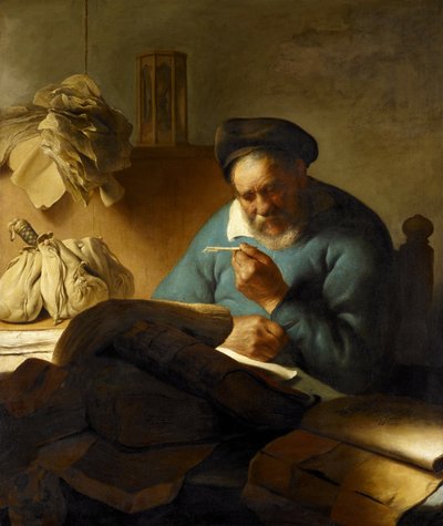 Sulkaleikkuri, 1627 tekijältä Jan Lievens