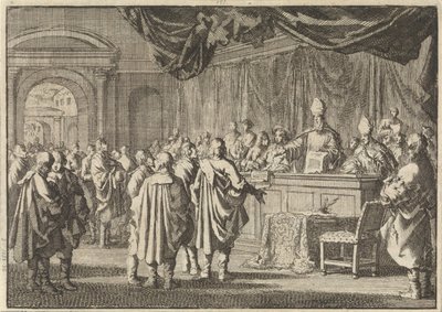 Reformoitu Unkarissa piispojen ja muiden romanistien oikeudessa, 1670 tekijältä Jan Luyken