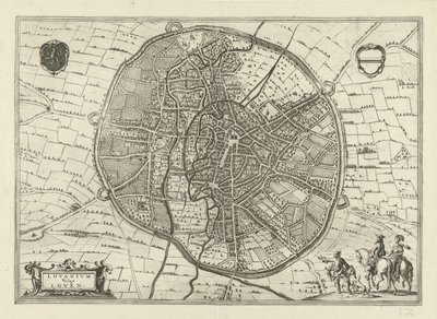 Leuvenin suunnitelma, 1581 tekijältä Jan Luyken