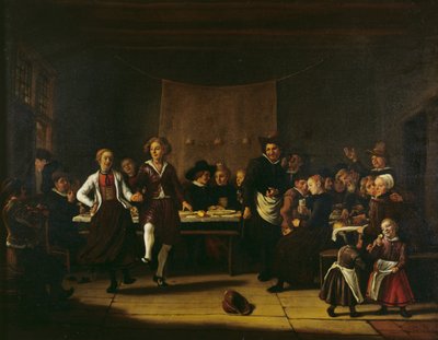 Maanviljelijän häät (öljy kankaalle) tekijältä Jan Massys or Metsys