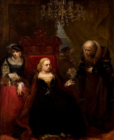 Kuningatar Bonan myrkytys tekijältä Jan Matejko