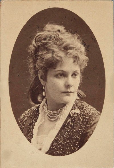 Pianisti ja säveltäjä Sophie Menterin muotokuva 1846-1918, 1893. tekijältä Jan Mieczkowski