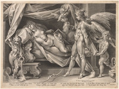 Cupid ja Psyche tekijältä Jan Muller