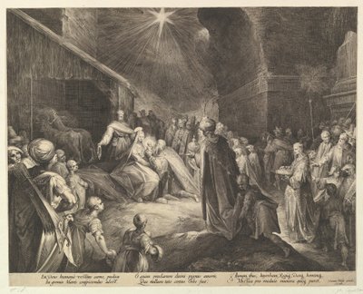 The Adoration of the Magi, n. 1625. tekijältä Jan Muller
