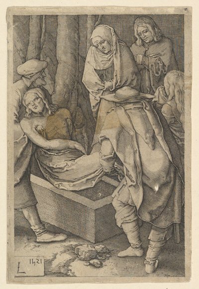 Hautauskopio, 1521. tekijältä Jan Muller