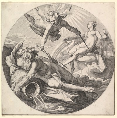 The Second Day Dies II, sarjasta The Creation of the World, n. 1594. tekijältä Jan Muller